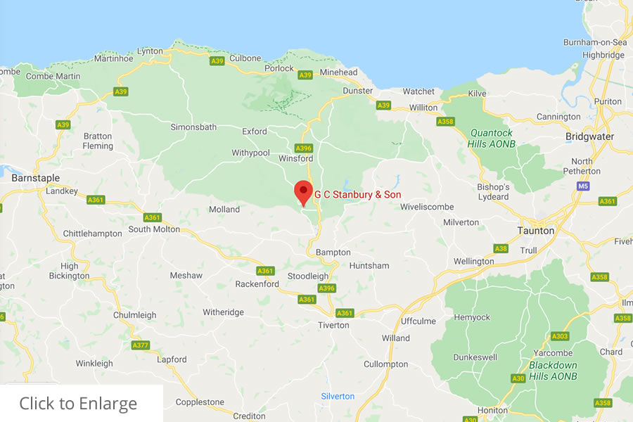 GC Stanbury Map Location